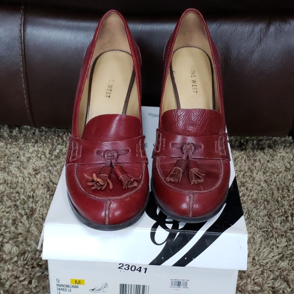 Nine West Nobelman leather shoes